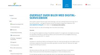 
                            7. Oversigt over biler med Digital-Servicebook - Digital-Servicebook