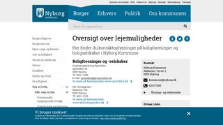 
                            8. Oversigt over lejemuligheder - Nyborg Kommune