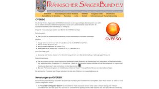 
                            2. overso - Fränkischer Sängerbund