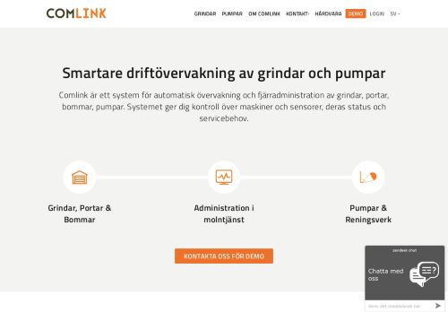 
                            1. Övervakning av grindar, portar, bommar och pumpar | ComLink Comlink