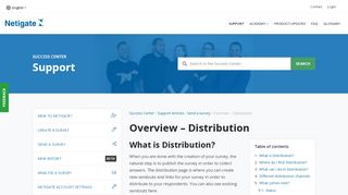 
                            10. Overview - Distribution | Success Center | Netigate
