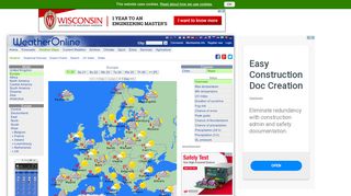 
                            5. Overview Europe - Forecast maps - weather ... - Weather Online UK