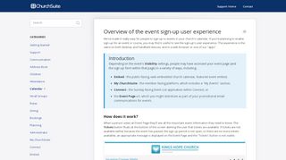 
                            13. Overview of ChurchSuite's event sign-up process - ...