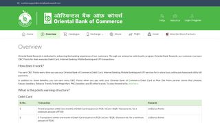 
                            3. Overview | Oriental Bank Rewardz