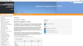 
                            10. Overview - Shopware Integration for TYPO3 - TYPO3 Forge