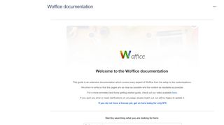 
                            2. Overview - Woffice documentation - Alkaweb Documentation