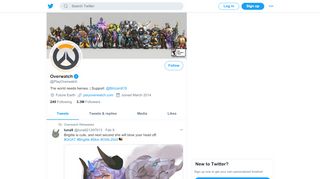 
                            9. Overwatch (@PlayOverwatch) | Twitter