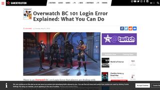 
                            2. Overwatch BC 101 Login Error Explained: What You Can Do ...