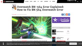 
                            7. Overwatch BN-564 Error Explained: How to Fix BN 564 Overwatch ...