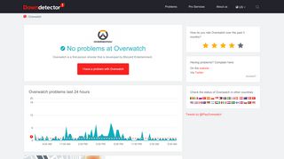 
                            7. Overwatch down? Current problems and outages | Downdetector