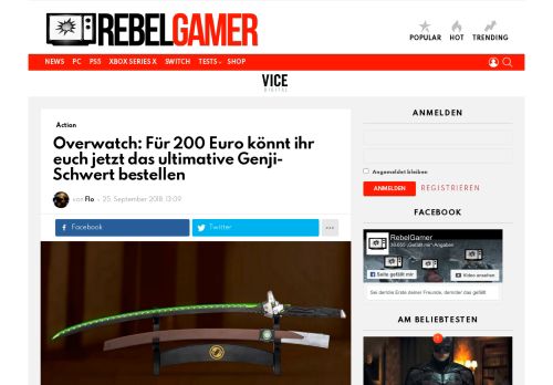 
                            6. Overwatch: Für 200 Euro könnt ihr euch jetzt das ultimative Genji ...