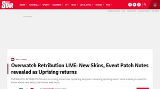 
                            9. Overwatch Retribution LIVE: New Skins, Event Patch Notes revealed ...