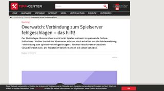 
                            9. Overwatch Server Verbindung fehlt | TippCenter