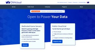 
                            9. OVH Australia: Cloud computing and dedicated servers - OVH