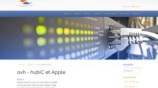 
                            13. ovh - hubiC et Apple - Pragmacom Main&Design