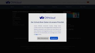 
                            12. OVH Kundencenter (DDoS-Schutz) - OVH