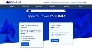 
                            13. OVH: Web hosting, cloud computing and dedicated servers