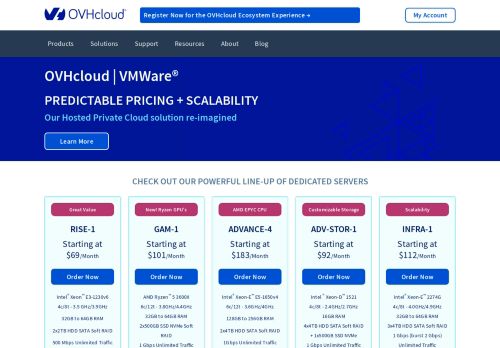 
                            8. OVHcloud: Global Cloud Service Provider