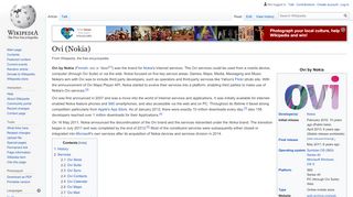 
                            12. Ovi (Nokia) - Wikipedia