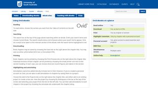 
                            6. Ovid - Ebook guide - LibGuides at University of South Australia