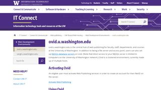 
                            13. ovid.u.washington.edu | IT Connect