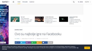 
                            13. Ovo su najbolje igre na Facebooku - tportal