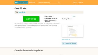 
                            10. Owa Dlr (Owa.dlr.de) - Outlook Web App - Easycounter