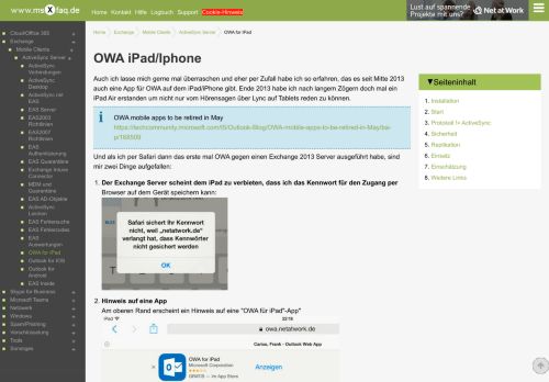 
                            7. OWA iPad/Iphone - MSXFAQ