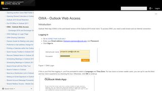 
                            11. OWA - Outlook Web Access - IT Knowledge Base - IT Knowledgebase ...