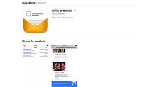 
                            12. OWA Webmail on the App Store - iTunes - Apple
