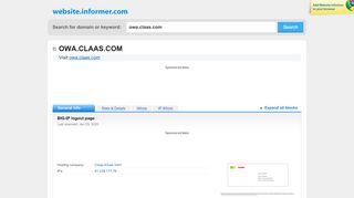 
                            7. owa.claas.com at WI. BIG-IP logout page - Website Informer