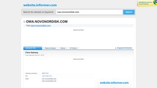 
                            5. owa.novonordisk.com at Website Informer. Visit Owa Novonordisk.