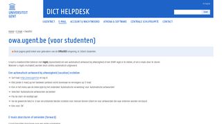 
                            1. owa.UGent.be - DICT Helpdesk - Universiteit Gent