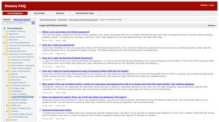 
                            2. Owens FAQ - Login and Password Help - Owens Community College