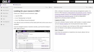 
                            12. OWL : Gateway : Welcome