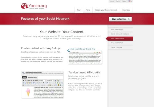
                            5. Own Website - Yooco.org
