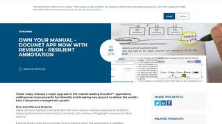 
                            5. Own your manual - DocuNet App now with revision - resilient ... - Vistair