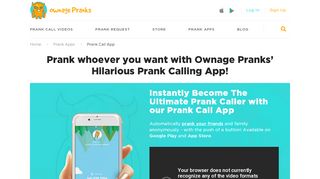 
                            5. Ownage Pranks App | Become An Ultimate Pranker