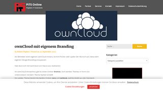 
                            11. ownCloud mit eigenem Branding – PITS Online
