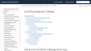 
                            7. ownCloud Server Tuning :: ownCloud Documentation