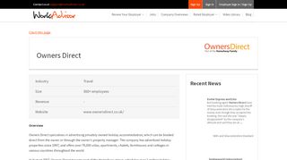 
                            13. Owners Direct - WorkAdvisor