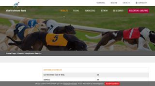 
                            8. Owners Page - Irish Greyhound Board