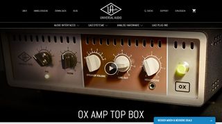 
                            7. OX | Amp Top Box | Universal Audio
