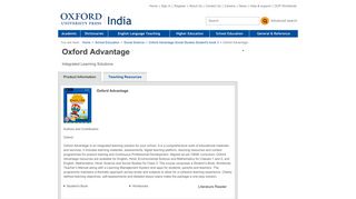 
                            3. Oxford Advantage - OUP India - Oxford University Press