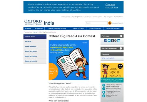 
                            6. Oxford Big Read Contest - OUP India - Oxford University Press