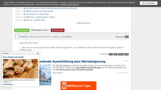 
                            9. OXFORD-CLUB aus dem Investor-Verlag/Bonn - 500 Beiträge pro Seite ...