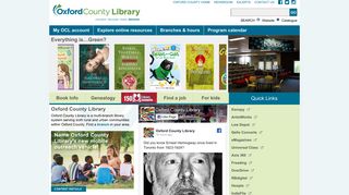 
                            8. Oxford County Library > Home