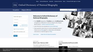 
                            9. Oxford Dictionary of National Biography