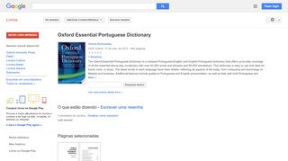 
                            7. Oxford Essential Portuguese Dictionary