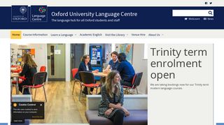 
                            9. Oxford University Language Centre: Home